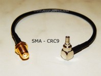 КОМПЛЕКТ - STV-3G-Y14dB-CRC9, 3G-антенна 14dB с кабелем Radiolab RG-58A/U - 5м + SMA-CRC9 адаптер для HUAWEI